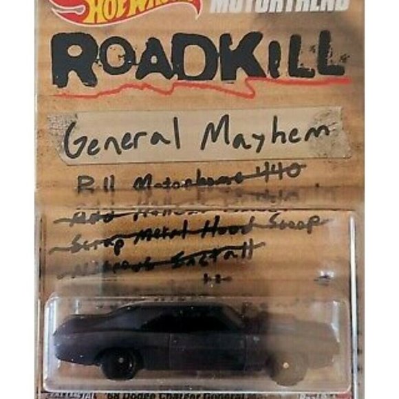 Hot Wheels Roadkill General Mayhem '68 Dodge Charger Motortrend Exclusive 🏎️ - Picture 2 of 3